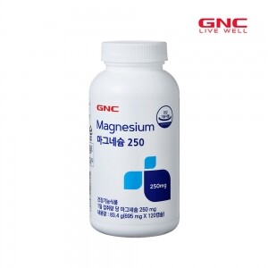 [GNC] 마그네슘250 (120캡슐 120일분)